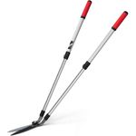 Kimura® Pro Heavy Duty Lawn Shears - Premium Grass Shears, Wavy Japanese SK5 Steel Blades, Lightweight Handles, Ideal Shears for Edging, Lawn Trimming & Gardening - 780-1180mm