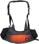 Electric Hand Warmer Pouch,MoreChioce USB Charging Heated Hand Muffs Heating Hand Warmer 3 Temperature Control Keep Warmth Electric Heating Pouch for Outdoor Hunting Hiking,Black