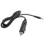 Futheda 12V 5A Car Cigarette Lighter Power Supply Adapter Male Plug Extension Cable to DC 2.1mm Plug for Car Rear View CCTV Monitors or Motor Device