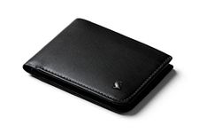 Bellroy Hide & Seek Wallet (Slim Leather Men's Wallet, RFID Protected, Coin Pouch, Flat Note Section, Hidden Pocket) - Black