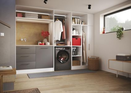 Hoover H-WASH 350 12kg Washing Machine – Large Capacity Front Loader