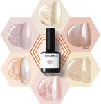 modelones Gel Nail Polish Set, Nude