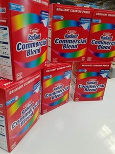 Radiant Radiant Commercial Blend Laundry Powder, White, 12, 6 kg, Pack of 6