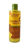 Alba Botanica Hawaiian Body Oil Kukui Nut - 8.5 Fl Oz