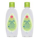 Johnson's Baby Hair Oil 200ml (Pack of 2)