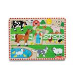 Melissa & Doug Old MacDonald's Farm Sound Puzzle (8 Pieces)