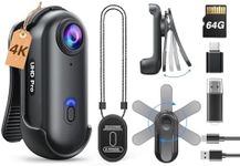 BOBLOV W4 4K Mini Body Camera, Wear