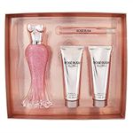 Paris Hilton Rose Rush Women 4 Pc Gift Set 3.4oz EDP Spray, 3.0oz Body Lotion, 3.0oz Shower Gel, 0.33oz EDP Spray