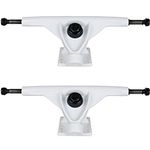 Longboard Trucks 180mm Reverse Kingpin White (Pair) Skateboard