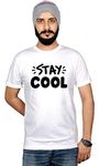 Workshop Printed T-Shirt for Men & Women Stay Cool Round Neck Short Sleeve Tees White