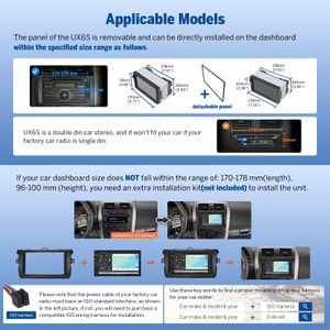 Eonon 7" Android 13 Car Stereo – Touchscreen Bluetooth Head Unit