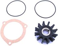 SouthMarine Flexible Water Pump Impeller with Gasket & O-Ring for Sherwood 9000K / Kohler 229826 G905 G906 G907 G910P / Sierra 23-3303