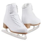 Jackson Ultima Classic 200 Womens Ice Skates Women - Kids Skates - Toddler Skates – Comfortable Figure Skates for Ice Skating & Recreational Figure Skating, Size 13 Medium Width – White