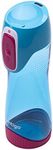 Contigo Swish Autoseal Water Bottle, Large BPA Free Drinking Bottle, Leakproof Gym Bottle, Ideal for Sports, Running, Bike, Running, Hiking, 500 ml, Skyblue