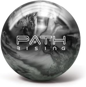 Pyramid Path Rising Bowling Ball (Black/Silver, 11lb)