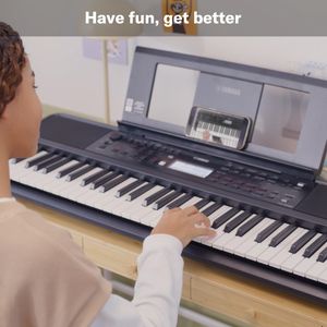 Yamaha PSR-E383 Portable Keyboard – 61-Key Digital Piano
