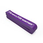 Assisted Pull-Up Band, Resistance & Stretch Bands by Fitness Dreamer. Band Starter e-Guide Included. Choose Between 5 Levels 41'' in Length (#3 Purple (25-80 lbs, 1 1/4''))