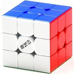 HAWKISTER QiYi M PRO 3x3 Magnetic Speed Cube, QY 3x3x3 Professional Stickerless Magic Cube Puzzle, 2024 Edition