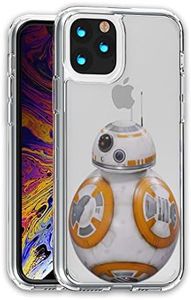 Cute Star-Wars Characters Kawaii Pattern Hybrid Custom Case Compatible with iPhone 15 pro max Plus 14 13 12 Mini 11 SE X + Other Models Personalized Protective Cover SW7 (Droid)