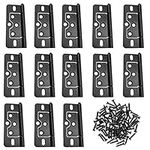 Jinyuanchao 3 Inch Flush Hinges Removeable Pin, Non Mortise Door Hinge Heavy Duty Hinges,Hardware Cabinet Door Butt Hinges,15PCS