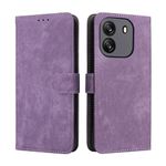 Unichthy Case for Blackview WAVE 6C Cover Shockproof Leather Wallet Case with [RFID Blocking] Credit Card Holder Stand Book TPU Flip Case Folio Phone Cover for Blackview WAVE 6C Lavender