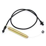 YOFMOO 175067 Deck Engagement Clutch Cable Compatible with AYP Sears Craftsman Lawn Mower Tractor Rotary Poulan 175067 169676 532193235 532169676 21547184 21547197 60525 290503 42inch