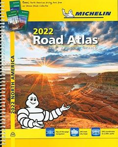 Michelin North America Road Atlas 2022 USA - Canada - Mexico