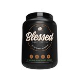 Blessed Vegan Protein Powder - Plant Based Protein Powder Meal Replacement Protein Shake, 23g of Pea Protein Powder, Dairy Free, Gluten Free, No Sugar Added, 30 Servings (Chocolate Coconut)