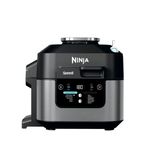 Ninja Speedi 12-in-1 Multi-Cooker, Air Fryer and Slow Cooker, 5.7L Cooking Pot, Meals for 4 in Minutes, Air Fry, Steam, Grill, Bake, Roast, Sear, Slow Cook and More, Grey ON500UK