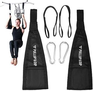 PULLUP & DIP Ab Straps, Premium Abdominal Slings for Abdominal Training, Padded Workout Straps for Crunches, Hanging, Leg Raise, Set of 2 Ab Slings for Pull-Up and Chin-Up Bar