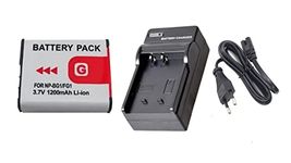 Schsteindar® Combo NP-BG1 Rechargable Battery + Charger Pack for Sony BC-CSG BC-CSGB BC-CSGC BC-TRG for Sony Cybershot DSC-H7 DSC-H7/B DSC-H10 DSC-H10/B DSC-H20 DSC-H3 DSC-H3/B DSC-H50 DSC-H50/B ETC.