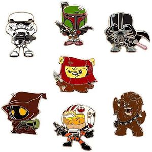 Disney Pin - Star Wars Weekends 2015 Mystery Collectible 5 Pin Pack - 109143