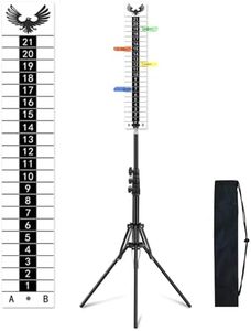Scoreboard with Eagle Graphic, Being Collapsible & Sturdy Corn Hole Scoreboard Stand, Very Portable and Easy to Set up, Score Keeper for Yard Games, Tailgate Parties