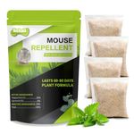 Nehaii Mouse Repellent, Rat Repellent Outdoor, Peppermint Oil Rat Repellent, Mice Repellent Indoor, Peppermint Oil Mouse Repellent, Rat Deterrent, Mouse Deterrent-4P