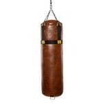 Everlast 1910 Heavy Bag Boxing Bag, 100lbs Filled Boxing Punching Bag W/Canvas Bag Pack with Chain