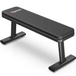 PASYOU Flat Weight Bench,Flat Workout Bench Press with Max Load 1450LBS/660KG for Home Gym,Easy Assembly