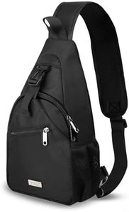 AMJ Tactical Chest Sling Bag for Men,Theft Crossbody Bag,Lightweight Hiking Shoulder Pack for Cycling, Travel, Camping