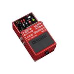 BOSS RC-3 Loop Station Pedal, 3 hours stereo recording, 99 memories, USB 2.0, Rhythm guide, Red