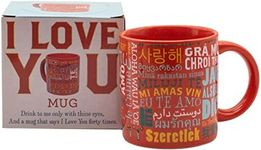 Love Languages Mug - Says I Love You Forty Different Ways - for your Husband, Wife, Boyfriend, or Girlfriend - Comes in a Fun Gift Box