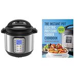 Instant Pot DUO Plus 8 Qt 9-in-1 Multi- Use Programmable Pressure Cooker, Slow Cooker, Rice Cooker, Yogurt Maker, Egg Cooker, Sauté, Steamer, Warmer, and Sterilizer and Fast & Healthy Meals Cookbook