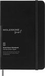 Moleskine Smart Notebook, Pocket, Ruled, Black, Hard Cover (3.5 x 5.5)