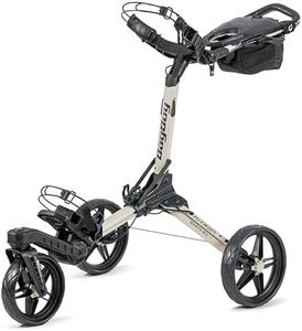 Bag Boy Nitron Swivel Golf Push Cart, Sand/Black