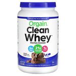 Grass-Fed Whey Protein, Clean Whey Protein Powder, Creamy Chocolate Fudge, 1.82