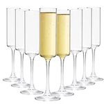 Ufrount Champagne Flutes 5oz,Clear 