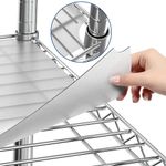 Shelf Liners for Wire Shelf Liner Set of 4 - Frosted Clear (18-Inch-by-36-Inch)
