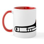 CafePress Trombone Mugs 11 oz (325 ml) Ceramic Coffee Mug