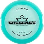 Dynamic Discs Lucid Trespass Disc Golf Driver | Maximum Distance Frisbee Golf Driver | Stable Golf Disc | Stamp Colors Will Vary (Turquoise)