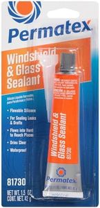 Permatex 81730 Flowable Silicone Windshield and Glass Sealer, 1.5 oz.