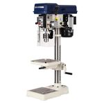 QD-KYOHO 10-Inch Benchtop Drill Press- Variable Speed 50-3000 RPM,Bench Drill Press Cast Iron Table & Base, 6.2-Amp Drill Presses With Laser And LED Work Light ,0.4 kW Variable Frequency Drive (white)