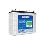 Luminous Power Charge PC 18042 150 Ah Tall Tubular Inverter Battery for Home, Office & Shops